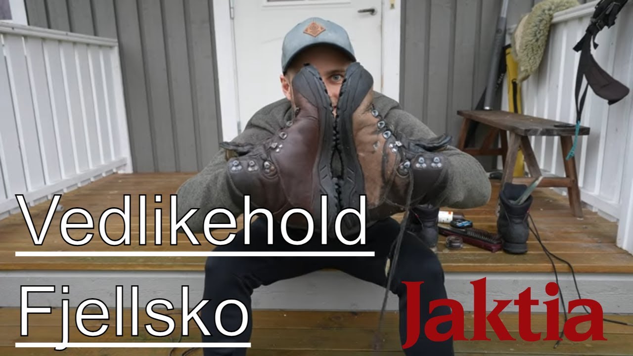 Vedlikehold av fjellsko - L&aelig;r og syntetisk!