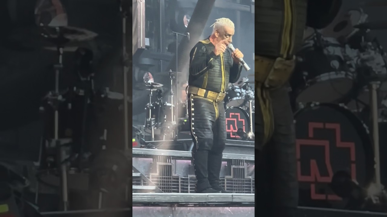 RAMMSTEIN - MEIN HERZ BRENNT. TILL LINDEMANN IN FIRE. 4K LIVE IN M&Uuml;NCHEN 2023. #rammstein #live