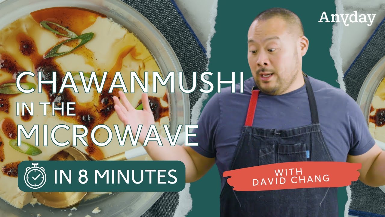David Chang Makes This Restaurant-Worthy Japanese Chawanmushi in MINUTES in the Microwave