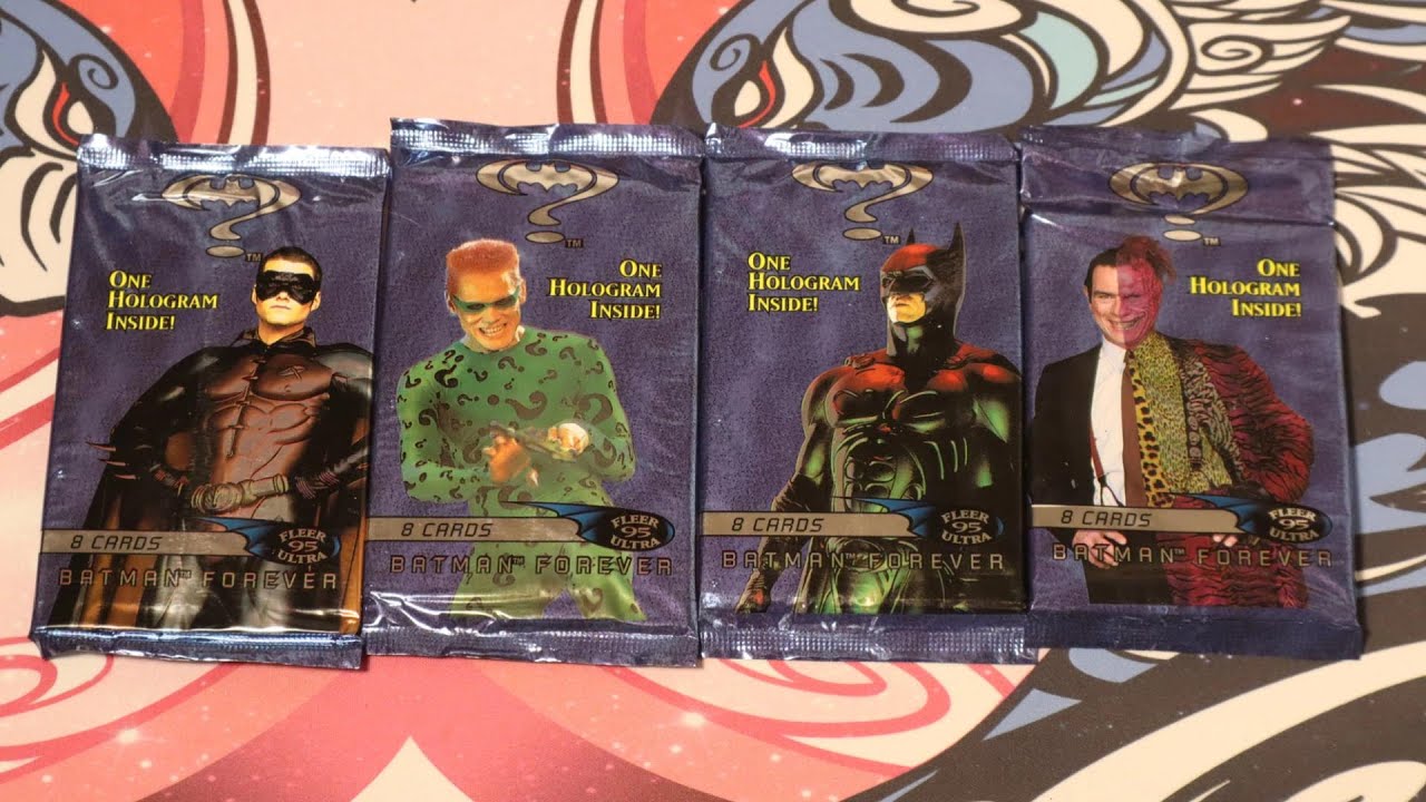 Weird Wednesday 1995 Fleer Ultra DC Batman Forever Packs