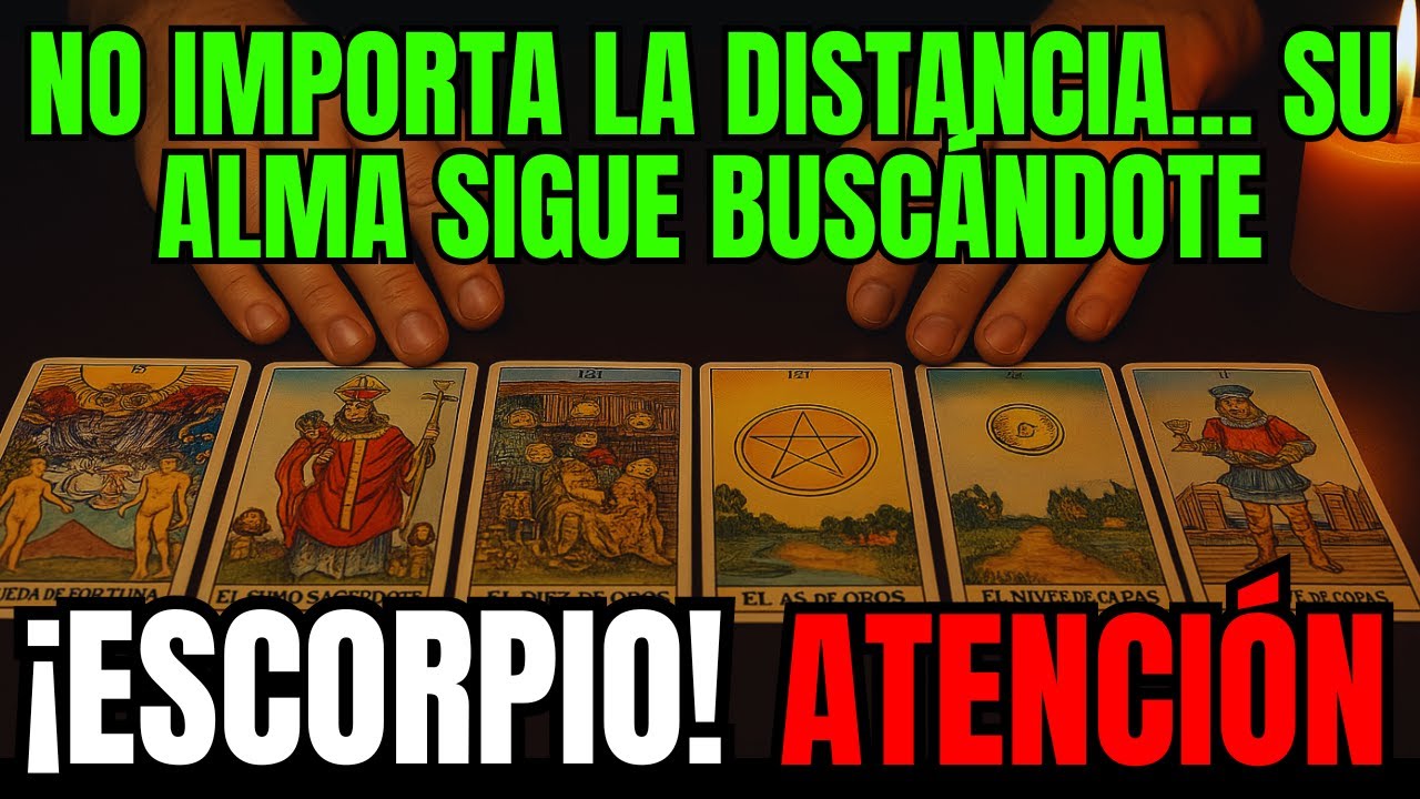 ESCORPIO ♏💖 ESA PERSONA PIENSA EN TI SIN PARAR 💭 EL DESTINO LOS UNE DE NUEVO 💫