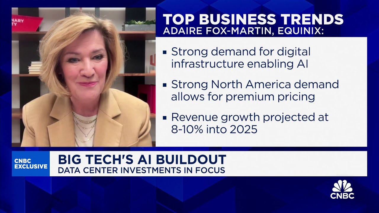 Equinix CEO Adaire Fox-Martin on Q3 earnings