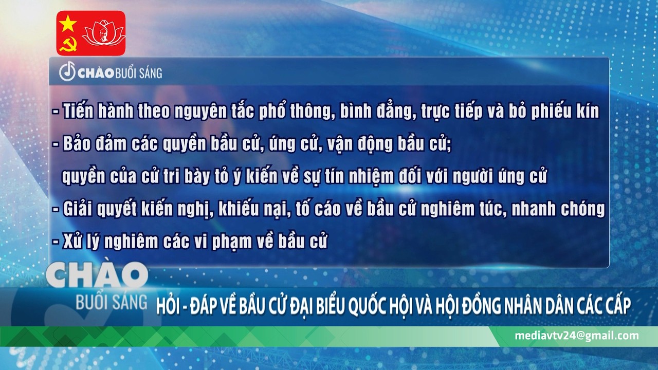 Thế n&agrave;o l&agrave; bầu cử d&acirc;n chủ, đ&uacute;ng ph&aacute;p luật? | VTV