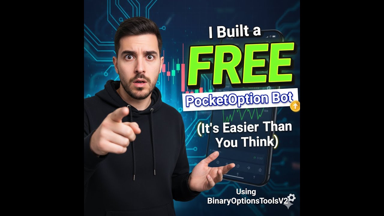 I Built a FREE PocketOption Bot (It's Easier Than You Think) | Using BinaryOptionsToolsV2