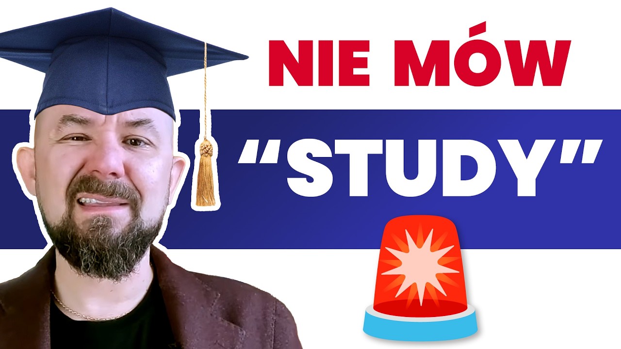 STOP! Właśnie źle powiedziałeś „study” 😳 (99% Polaków robi ten błąd) 🇺🇸 Dave z Ameryki