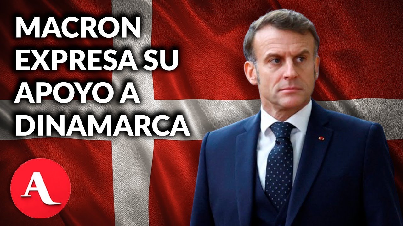 Macron respalda a Dinamarca ante presión de Trump por Groenlandia | Florencia Ángeles