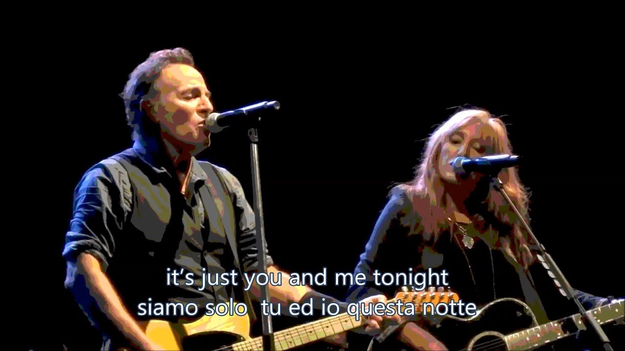 Bruce Springsteen & Patti Scialfa - Human touch - Lyrics & Sub ITA live