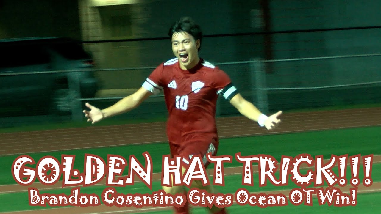 Ocean Township 3 Ranney 2 (OT) | Футбол для мальчиков средней школы | Хет-трик и золотой гол Брэн...