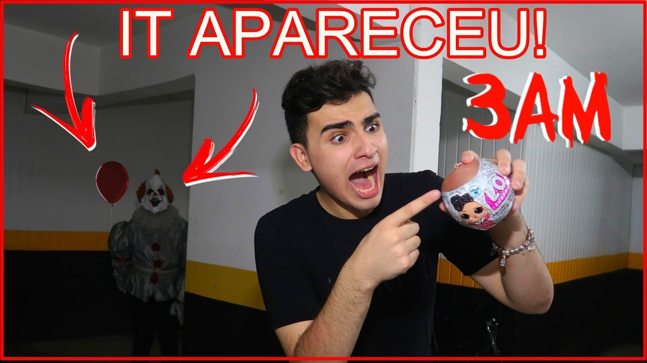NUNCA ABRA BONECA LOL SURPRESA RARA ÁS 3:00 HORAS DA MANHÃ IT A COISA APARECEU