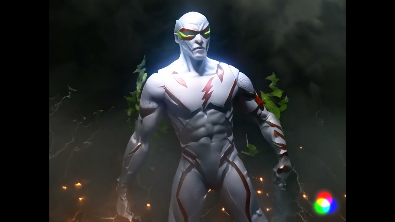 McFarlane DC Godspeed Action Figure Animation 