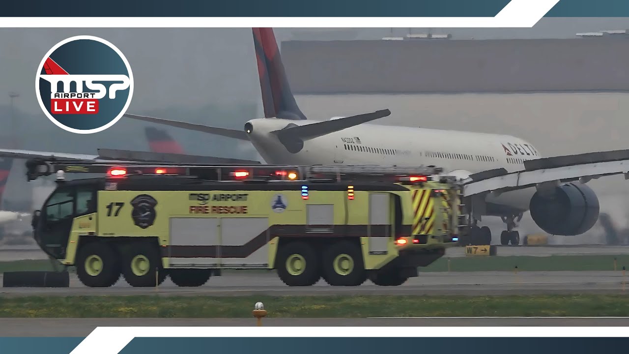 🚨 EXTREME TURBULENCE Forces Emergency Landing at MSP Airport! 🚨