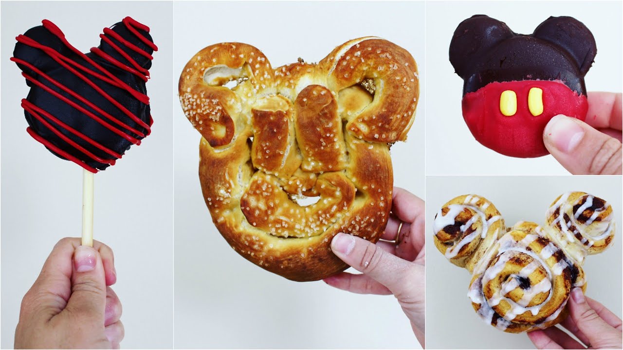 DIY MICKEY MOUSE SHAPED TREATS #2 | WALT DISNEY WORLD INSPIRED