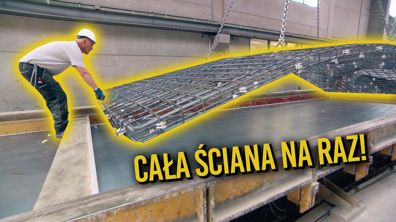 Zobacz, jak powstają zbrojone płyty ścienne! | Niemiecka budowlanka