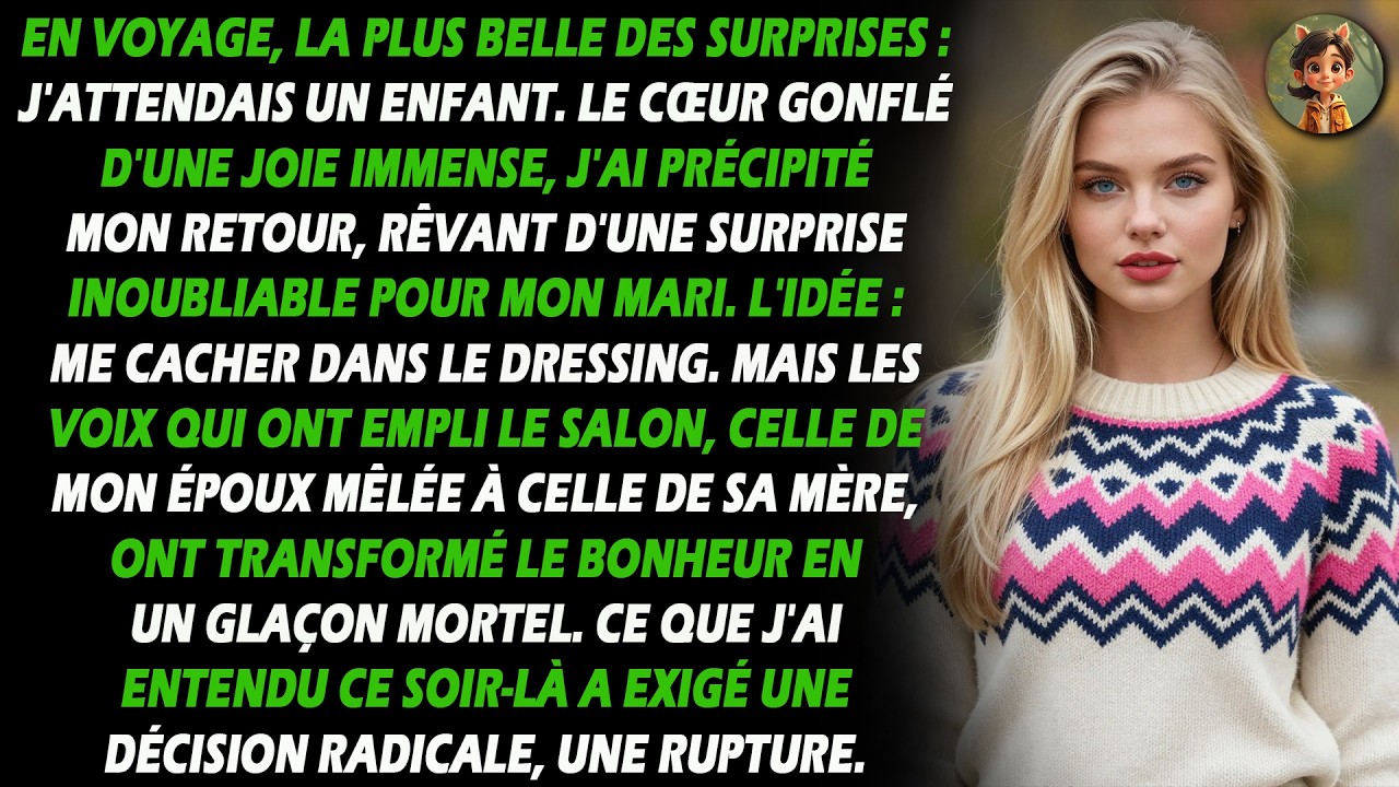 Je suis rentrée à la maison pour surprendre mon mari en lui annonçant ma grossesse, mais ce que je..