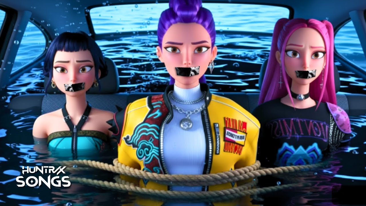 RESCUING RUMI, MIRA, AND ZOEY FROM THE SINKING CAR 🚗🌊 | KPOP DEMON HUNTERS