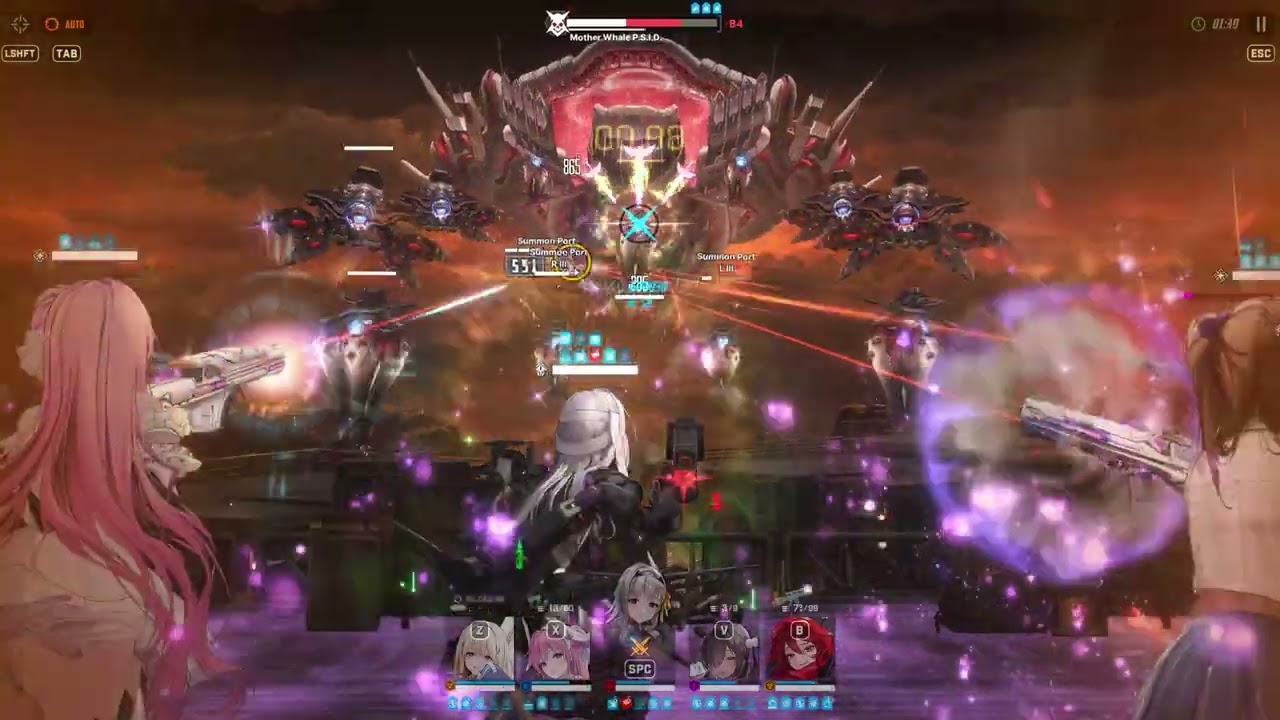 NIKKE 21-32 Boss Mother Whale 104k CP clear - Dorothy Strat