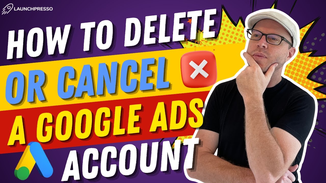 🗑️ Как УДАЛИТЬ или ОТМЕНИТЬ аккаунт Google Ads (за 2 минуты!)