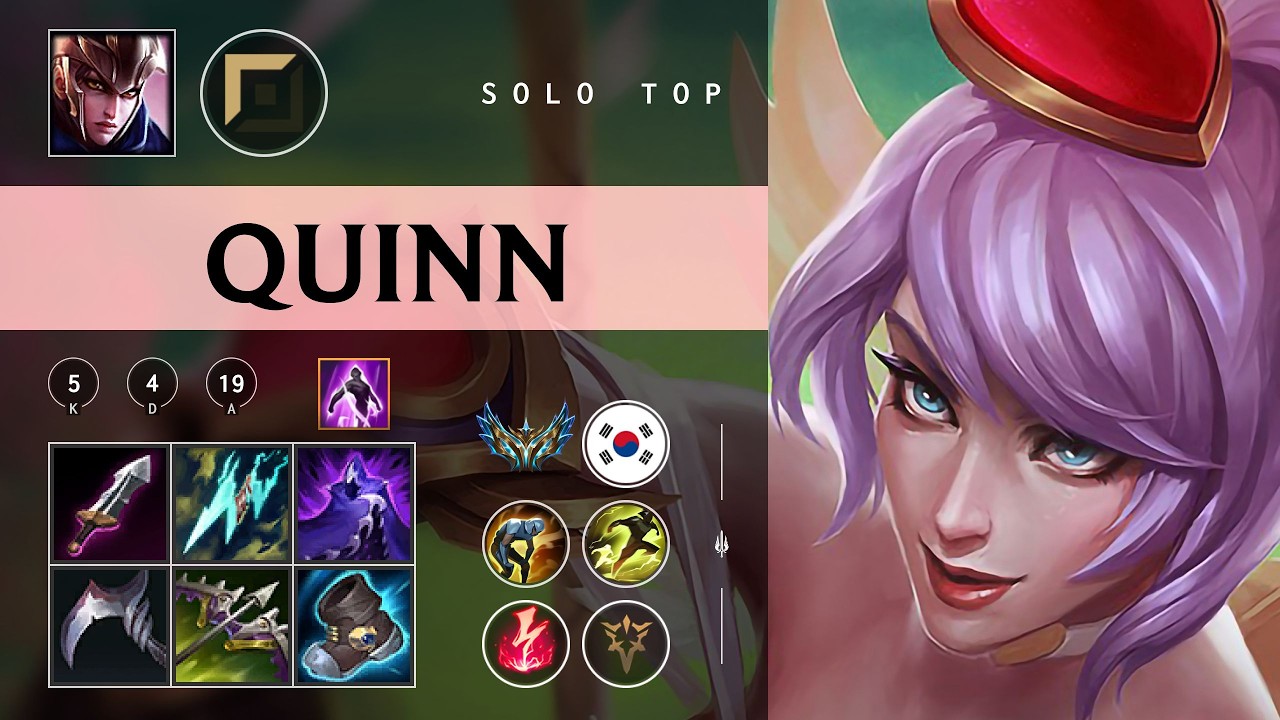 Quinn Top vs Kennen - KR Challenger Patch 26.03