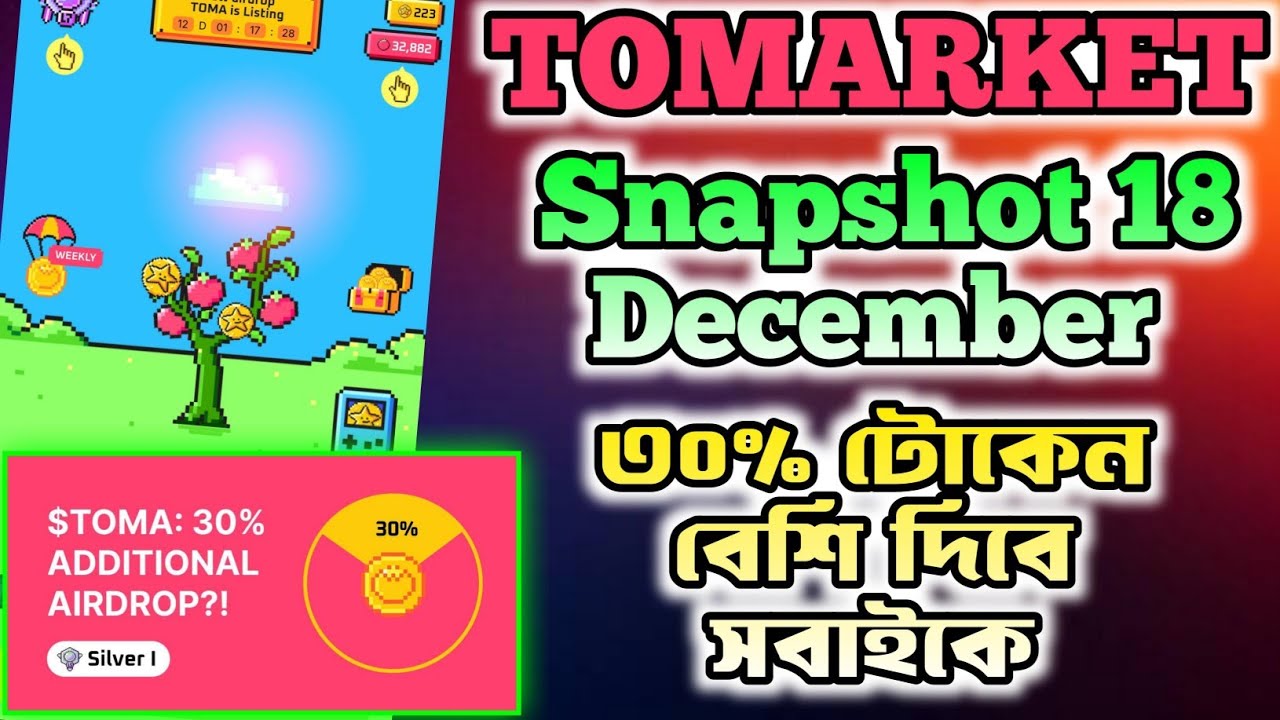 Tomarket Snapshot And List | Tomarket Listing Date | Tomarket Airdrop | Tomarket New Update | TOMA
