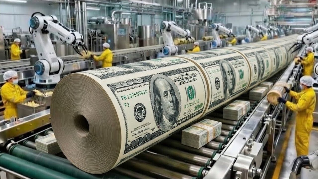 Why U.S. Money Is Impossible to Fake | Inside Dollar Printing Factory ( Full Process ) 