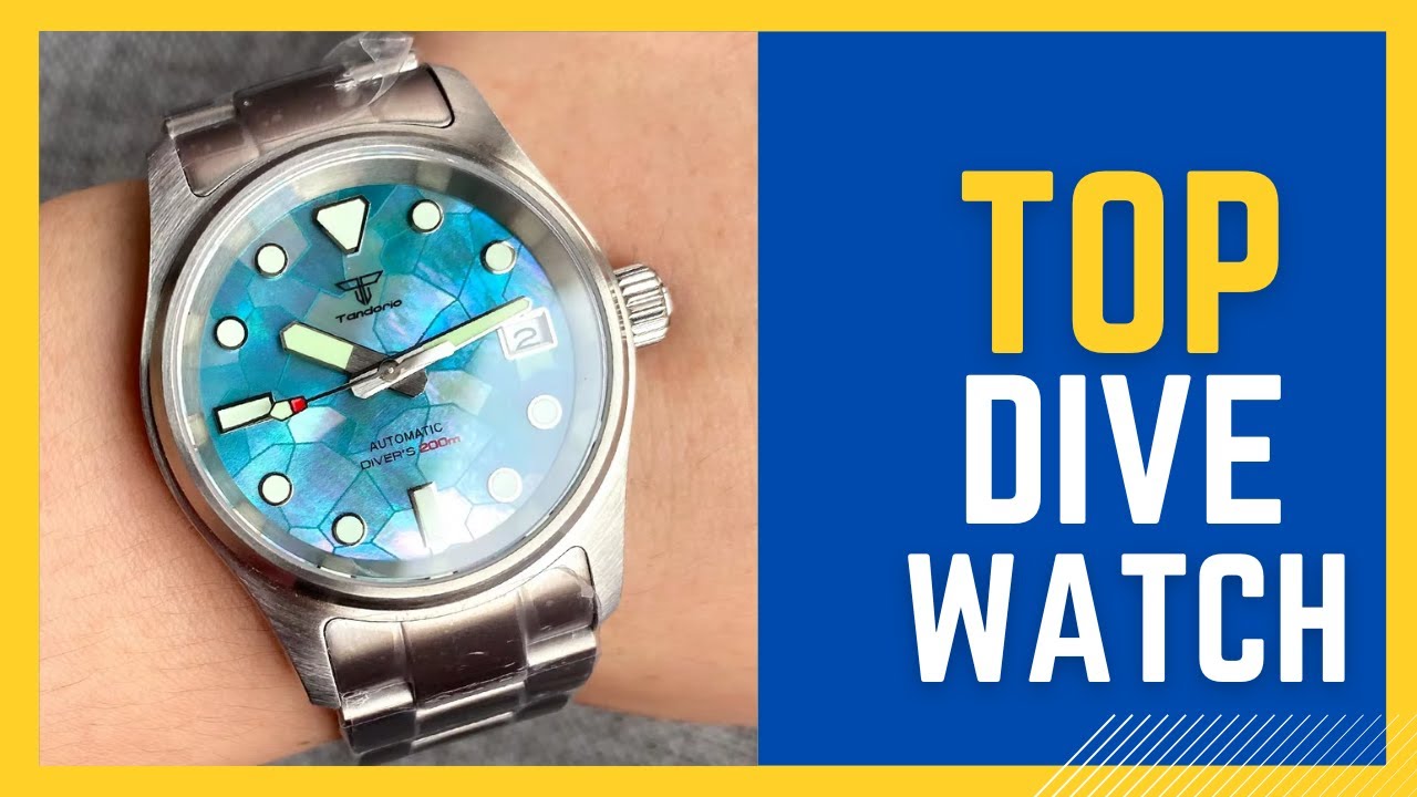 Best Dive Watch | Tandorio Diver Watch Waterproof Field Watches Review in 2025