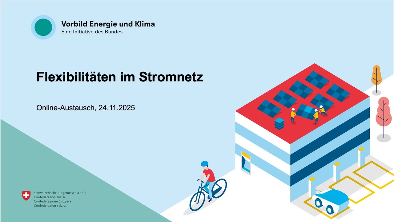 VEK-Austausch: Flexibilit&auml;ten im Stromnetz  &ndash;  &Eacute;change EEC: flexibilit&eacute; dans le r&eacute;seau