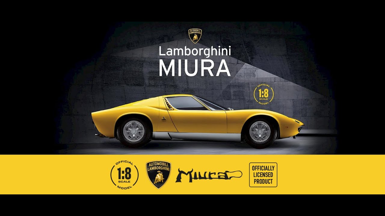 My Agora Models Build of the Lamborghini Miura with Comments