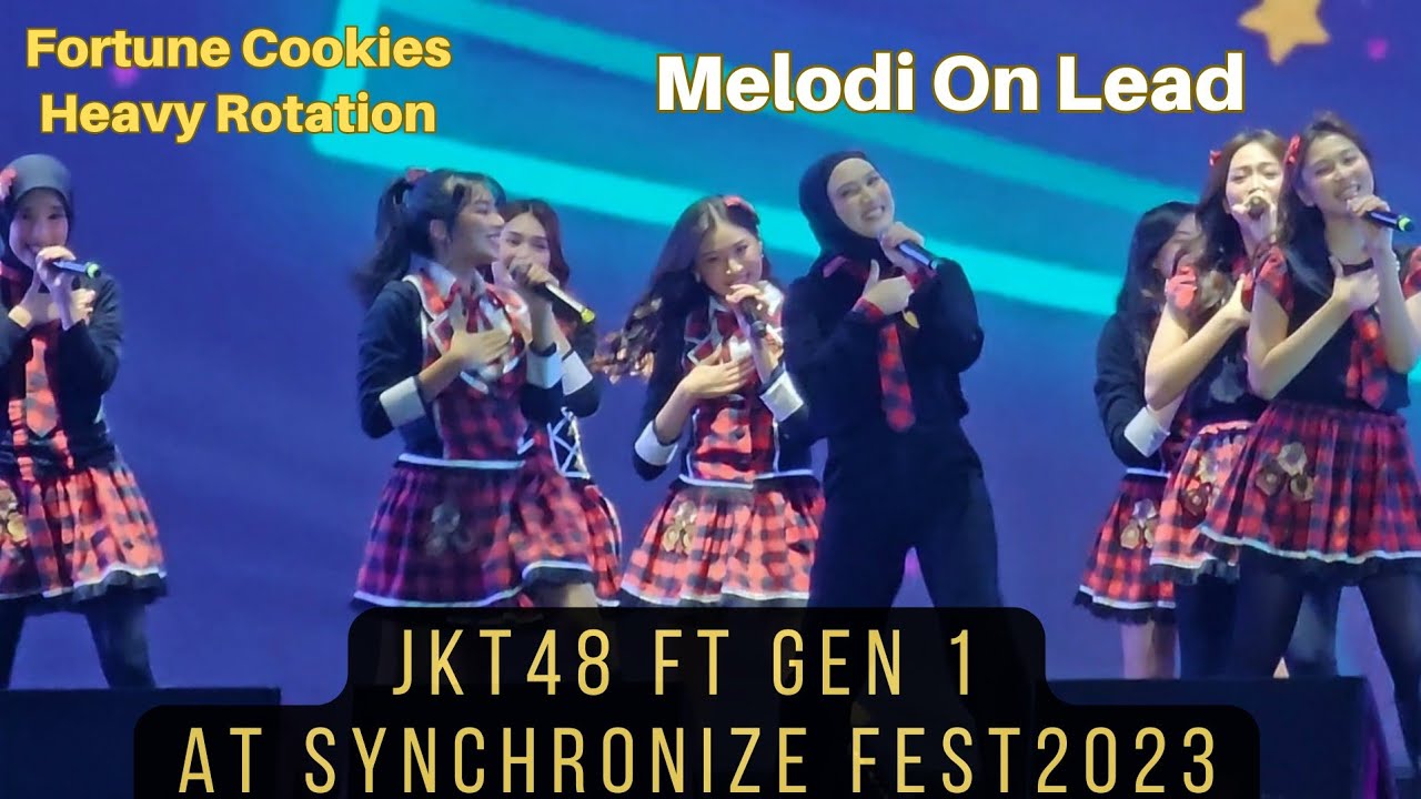 JKT48 & Gen 1 at Synchronize Fest 2023