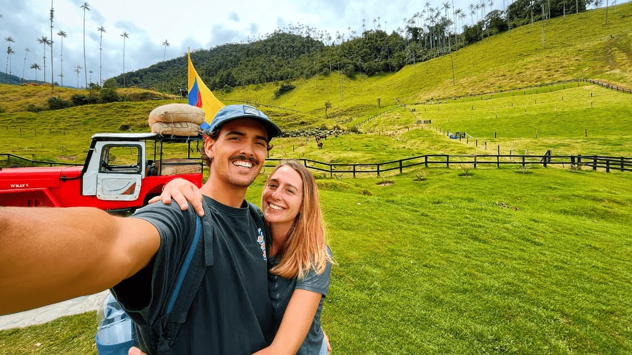 Visitamos el VALLE DEL COCORA en COLOMBIA ! Un lugar ÚNICO !  / Colombia #25/ Vuelta a Sudamérica !