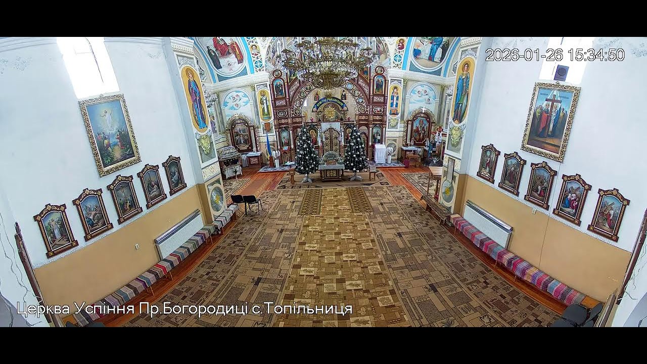 Пряма трансляція користувача Церква с.Топільниця