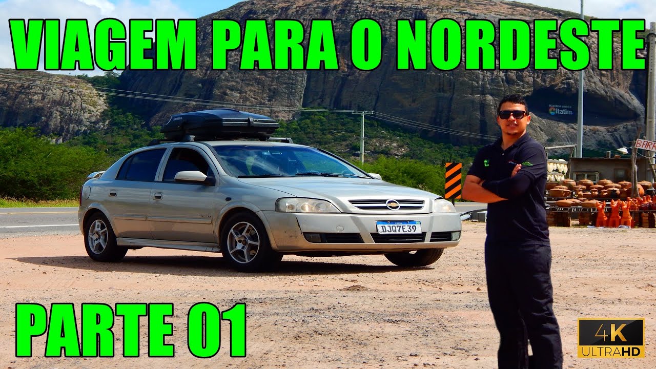 VIAGEM DE CARRO  PARA O NORDESTE 2024 PARTE 01