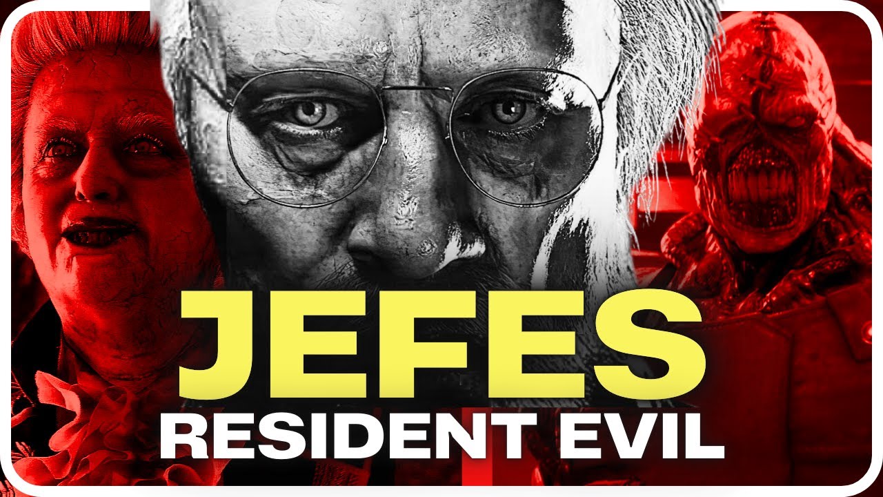 Los JEFES MÁS DIFÍCILES de RESIDENT EVIL