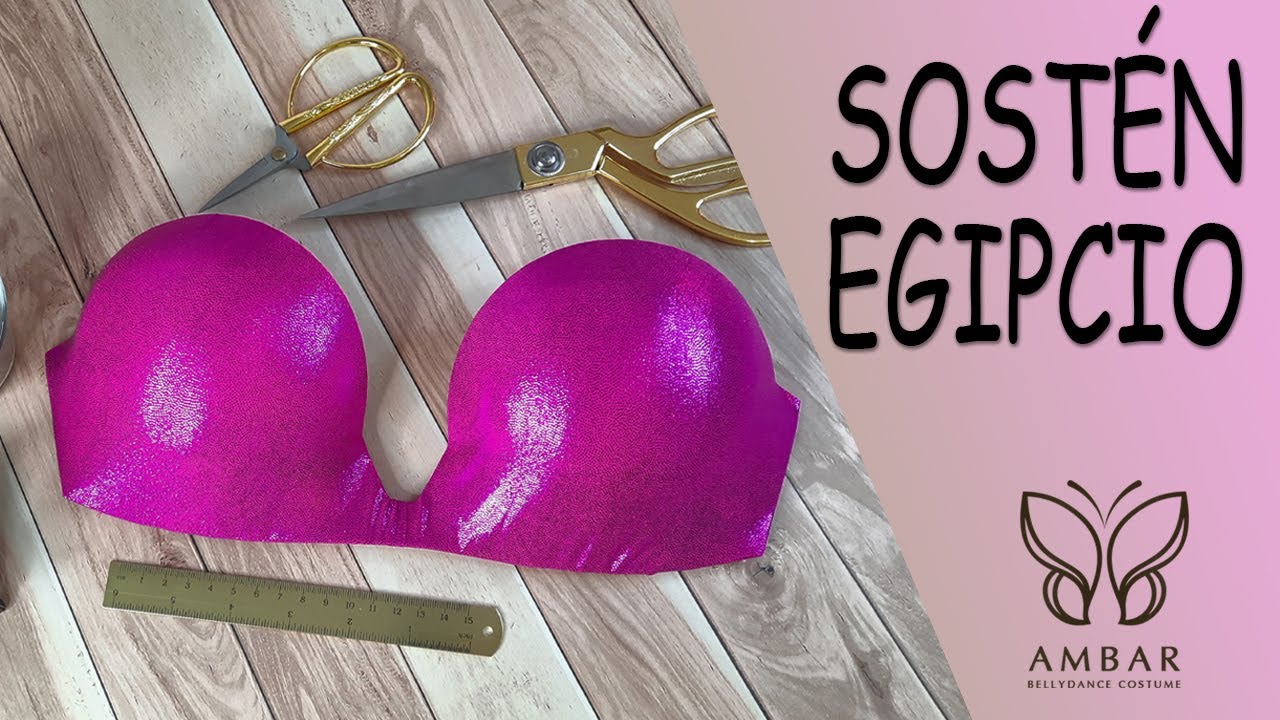 Como forrar tu Sost&eacute;n Egipcio 💖/ How to line your Egyptian bra
