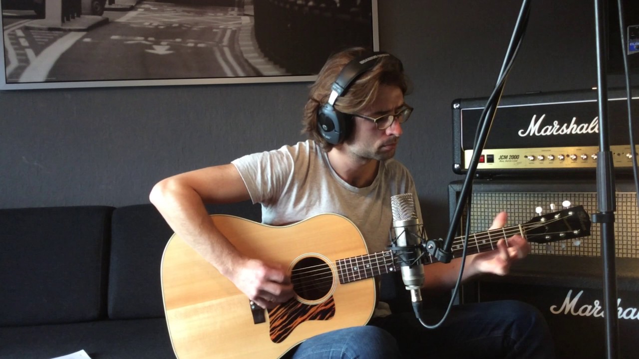 Gibson J-35 AN 2016 Dreadnought Flatpicking Demo incl. Tabs + Noten!