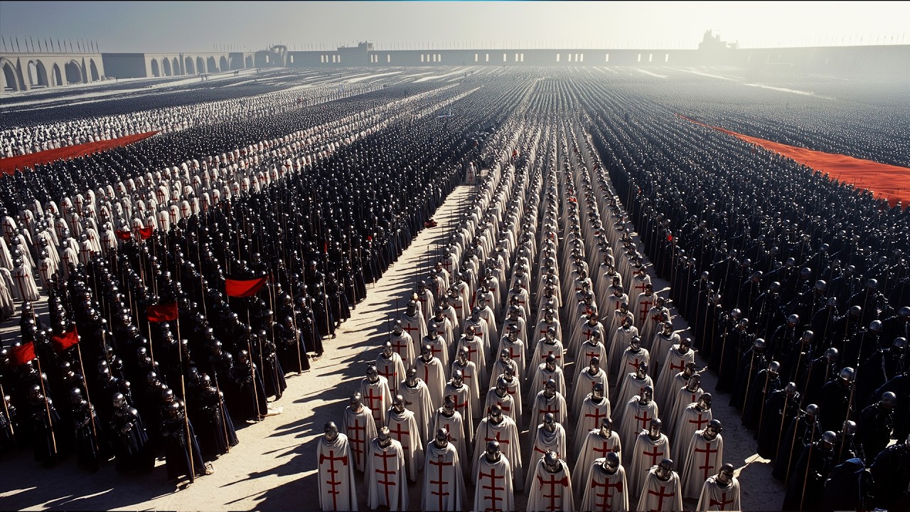 300,000 Templars March to Defend Europe ⚔🔥