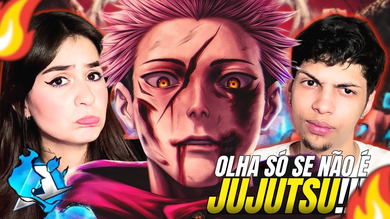 (DIFERENCIADO!!) ANIRAP | ♪ Itadori Yuji (Jujutsu Kaisen) | EU SOU VOCÊ  - REACT VT e LELE