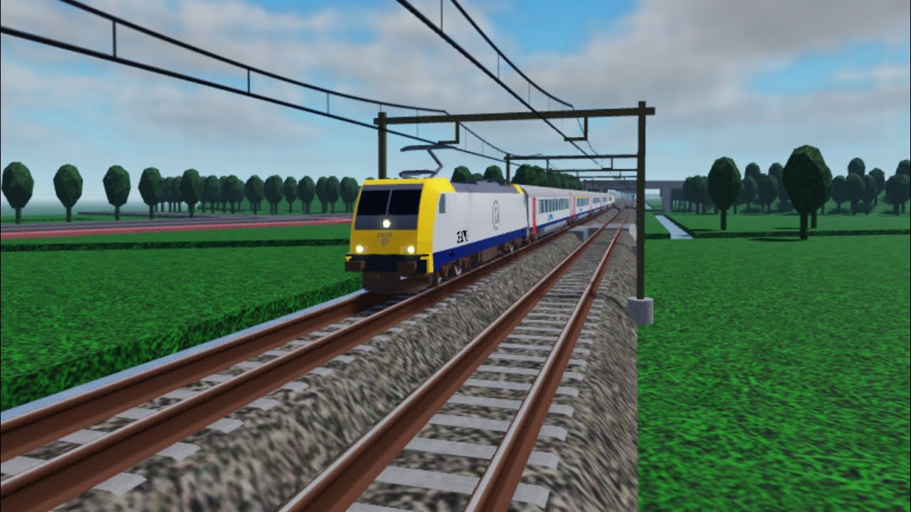 Met de eurocity van Zaandam naar Uitgeest en vanuit Uitgeest met de plan v evacuatie rsn  roblox 