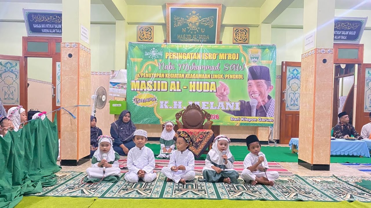 Hafalan surah al-masad dan al-nasr dari anak-anak tk a