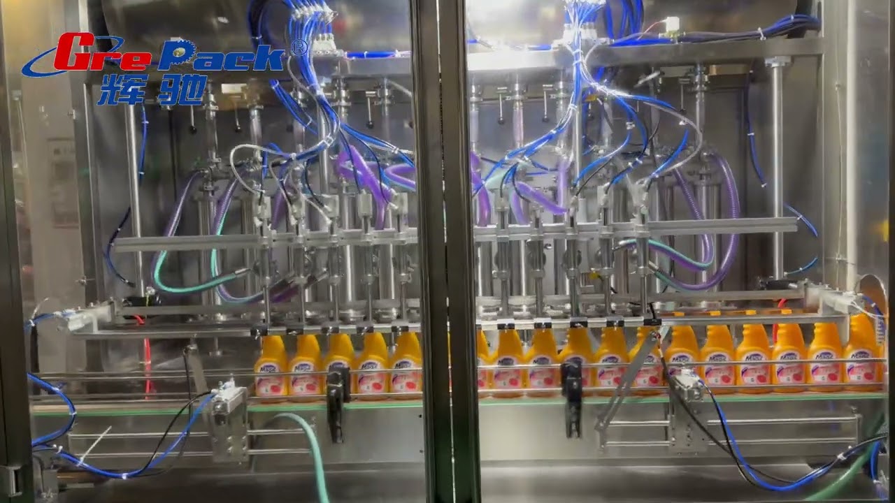 Grepack dishwashing liquid, laundry liquid bottle filling machine
