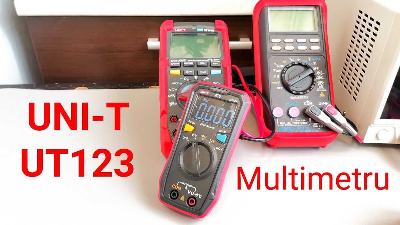 Am testat Multimetrul Uni-T UT123 💪