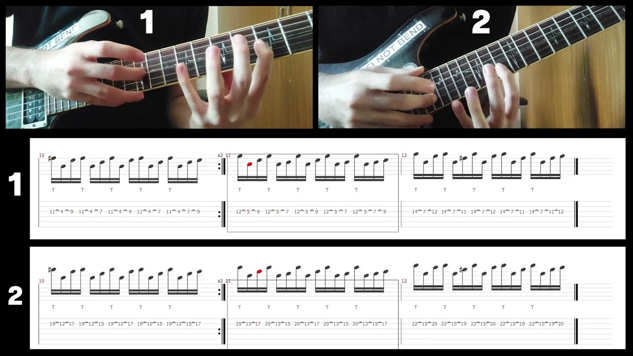 Pentagram - Trail Blazer Tapping Part Cover + Tabs