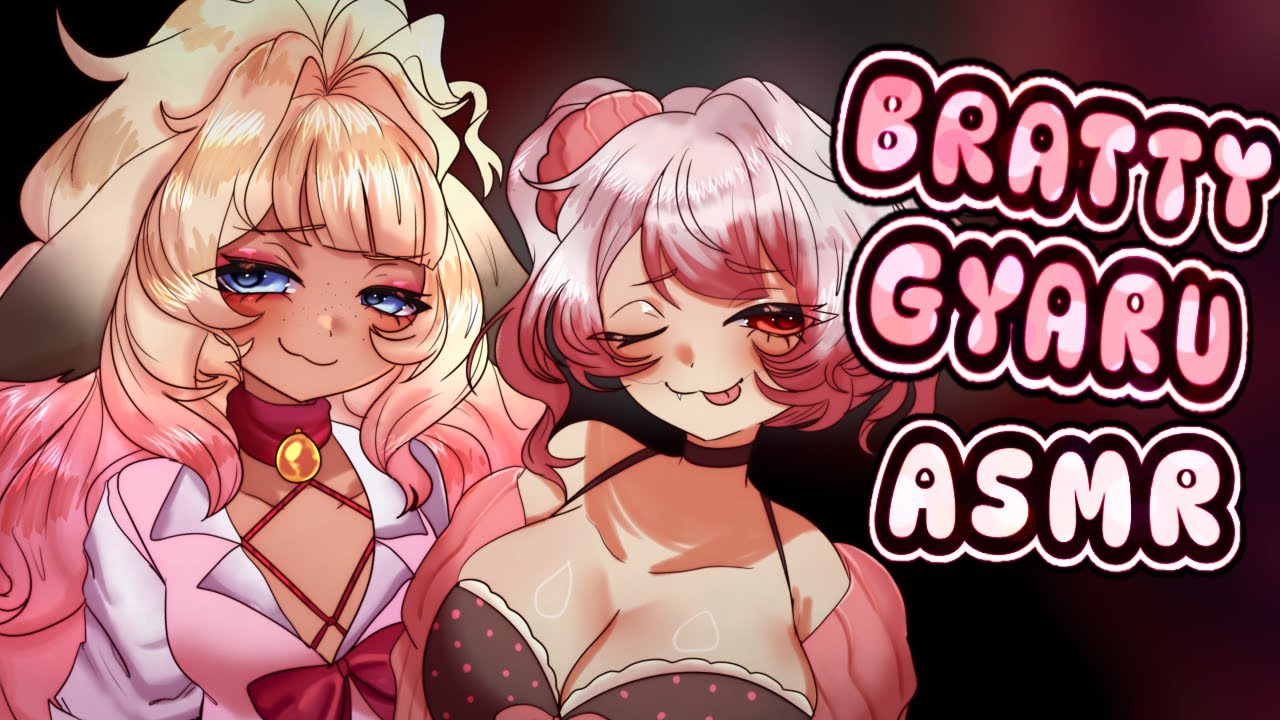 Bratty Gyarus Practice ASMR On You ft. @ShibiCottonbum  ♡ 【ASMR Roleplay】
