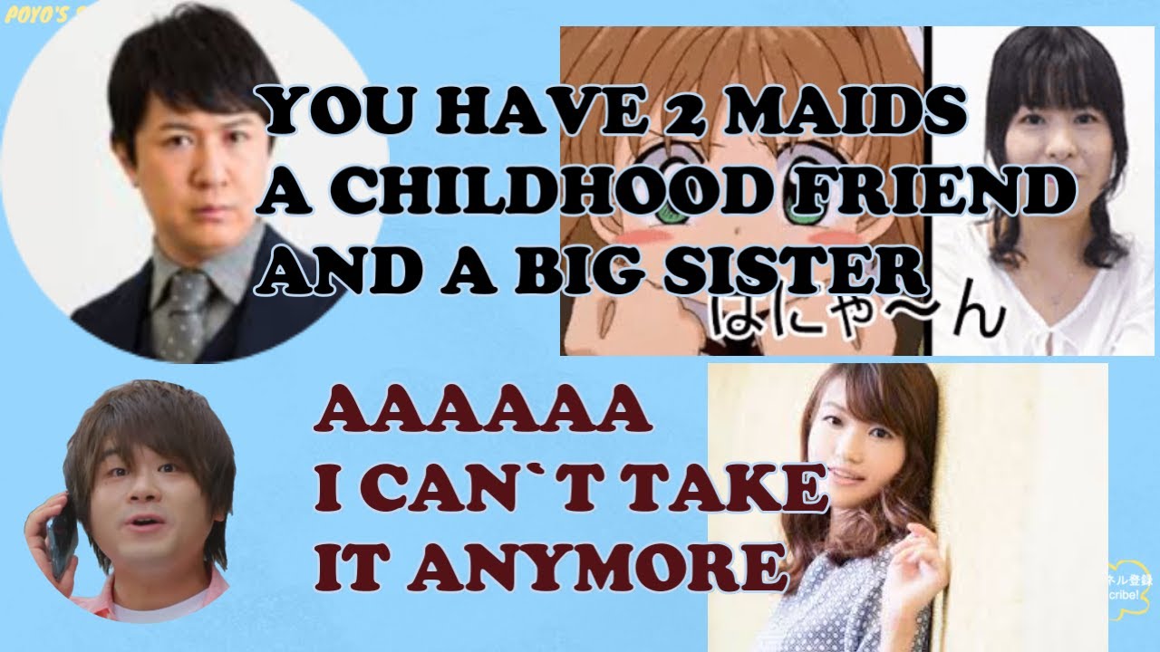 Matsuoka Yoshitsugu crushed by Sugita Tomokazu's fantasies[english subs]