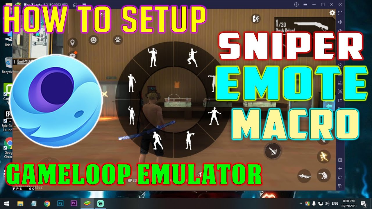 Как использовать макрос в эмуляторе Gameloop
