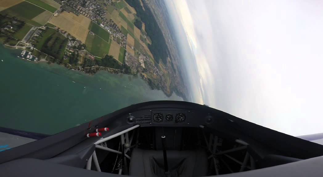 Bieler Big Bang 2015: Aus der Perspektive von Kunstflieger Christoph Meyer