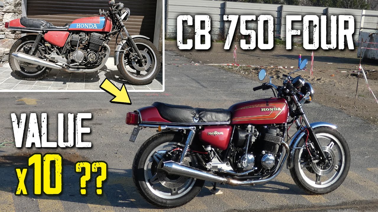 Honda CB 750 Four Restoration Timelapse  - Part 2
