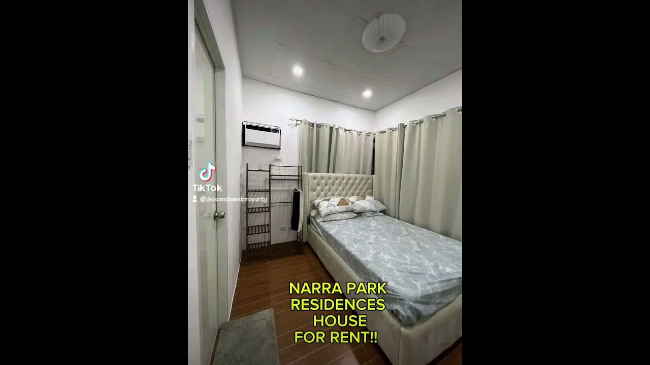 Narra Park Residences, House for Rent in Davao City. pm me #rentalproperty  #davaorental