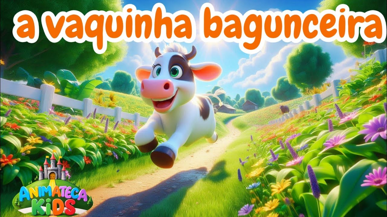 A vaquinha bagunceira | história para dormir - #historiainfantilparadormir #lerparacrianca 