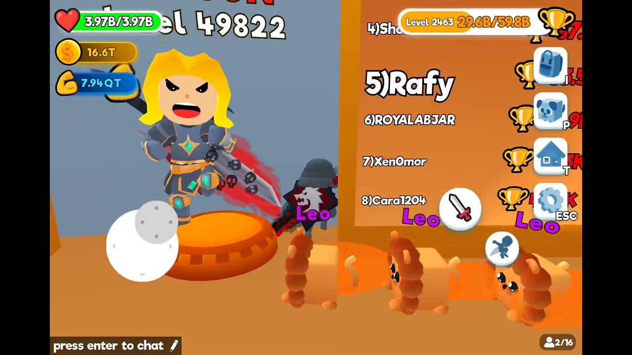 PvP with my friend