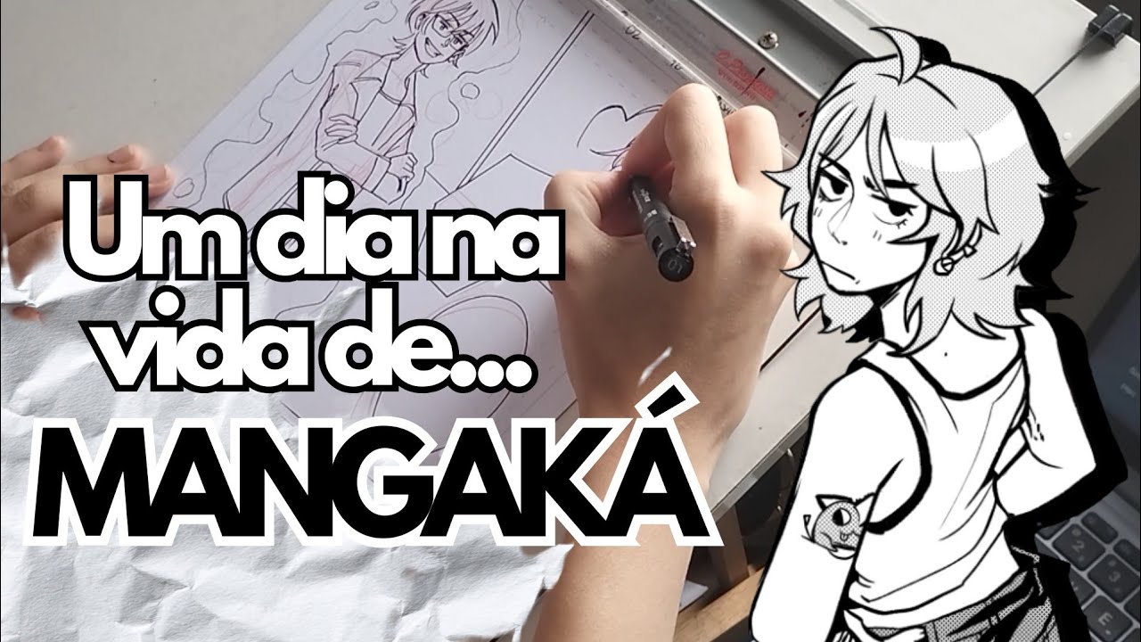 VLOG: Um dia na vida de uma mangaká (iniciante)